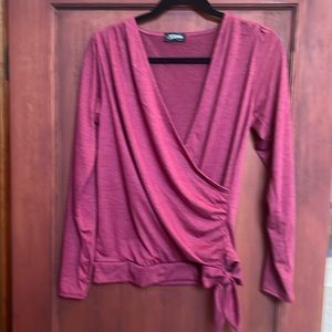 Collett Faux Wrap Top